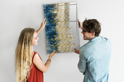 Magnettafel zum schreiben Moderne Pinnwand für Fotos und Notizen