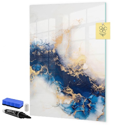 Schreib magnettafel Eine stylische Tafel für Notizen und Fotos