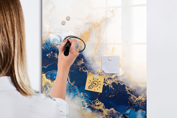 Schreib magnettafel Eine stylische Tafel für Notizen und Fotos
