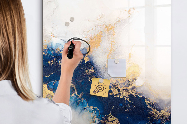 Schreib magnettafel Eine stylische Tafel für Notizen und Fotos