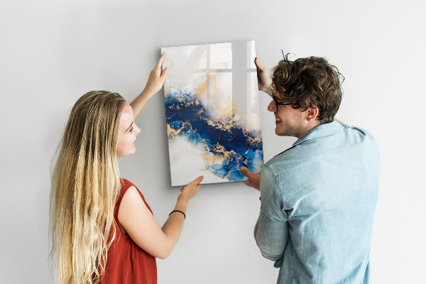 Schreib magnettafel Eine stylische Tafel für Notizen und Fotos