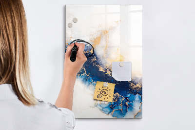 Schreib magnettafel Eine stylische Tafel für Notizen und Fotos