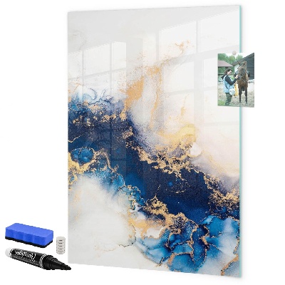 Schreib magnettafel Eine stylische Tafel für Notizen und Fotos
