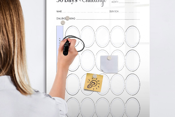 Schreib magnettafel 30-Tage-Fotografie-Challenge