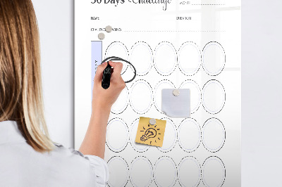 Schreib magnettafel 30-Tage-Fotografie-Challenge