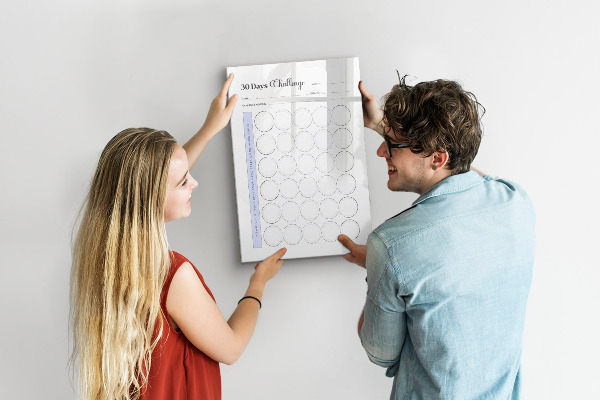 Schreib magnettafel 30-Tage-Fotografie-Challenge