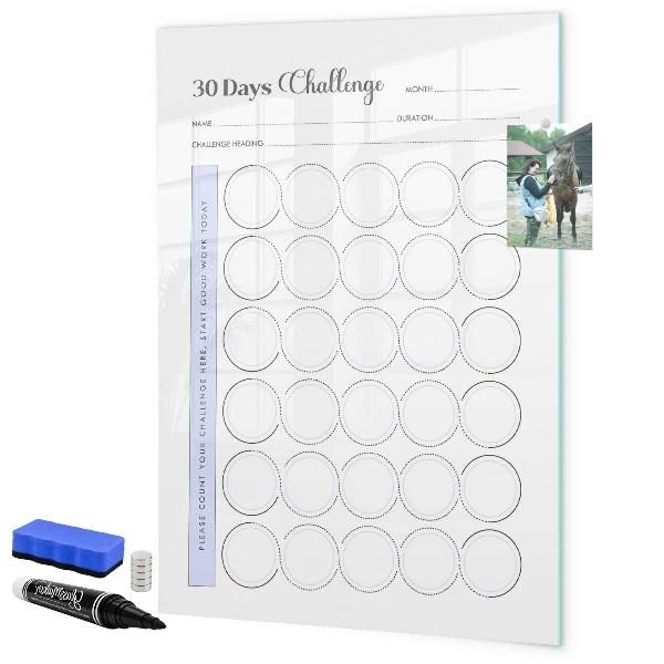 Schreib magnettafel 30-Tage-Fotografie-Challenge