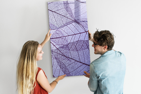 Magnettafel zum schreiben Magnettafel mit Blattmuster