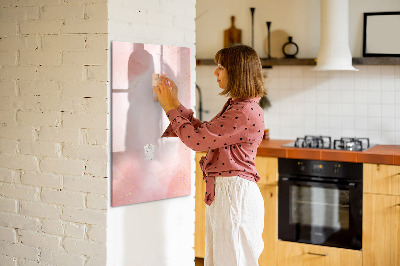 Magnettafel zum schreiben Pastellfarbene Tafel für Fotos und Notizen