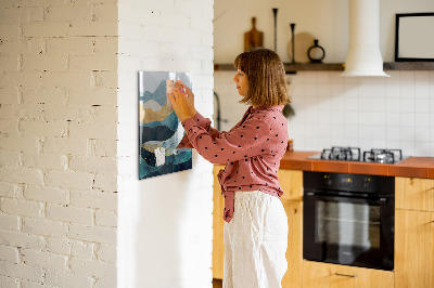Schreib magnettafel Kreative Pinnwand für Fotos und Notizen