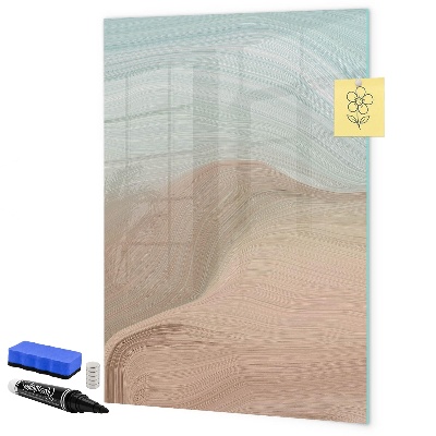 Schreib magnettafel Eine farbenfrohe Tafel für Notizen und Fotos