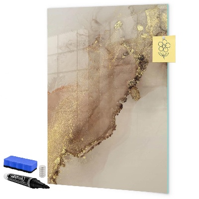 Schreib magnettafel Stilvolle Pinnwand für Fotos und Notizen
