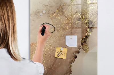 Schreib magnettafel Stilvolle Pinnwand für Fotos und Notizen