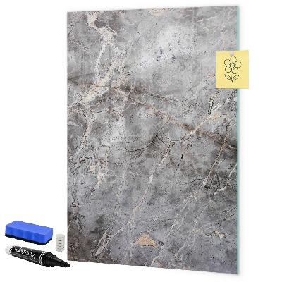 Schreib magnettafel Memotafel mit Magneten und Fotos