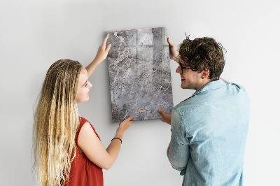 Schreib magnettafel Memotafel mit Magneten und Fotos