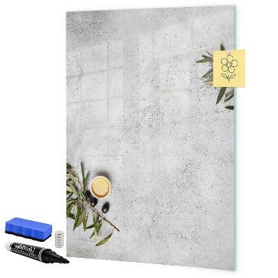 Schreib magnettafel Moderne Tafel für Notizen und Fotos