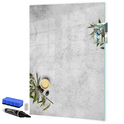 Schreib magnettafel Moderne Tafel für Notizen und Fotos