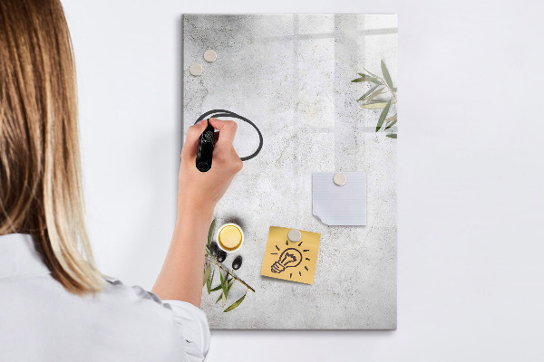 Schreib magnettafel Moderne Tafel für Notizen und Fotos