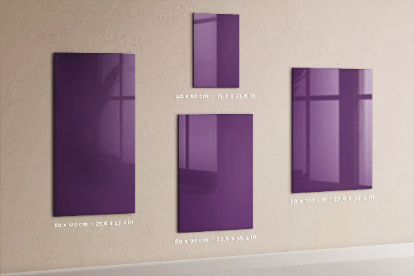 Magnettafel zum schreiben Kreatives Board mit floralem Motiv