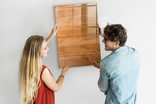 Schreib magnettafel Ein gemütlicher Ort für Erinnerungen und Fotos