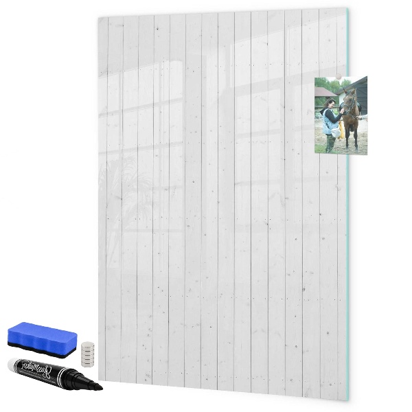 Magnettafel zum schreiben Pinnwand für Fotos und Notizen