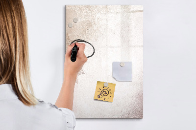 Schreib magnettafel Ein kreativer Raum für Fotos und Notizen