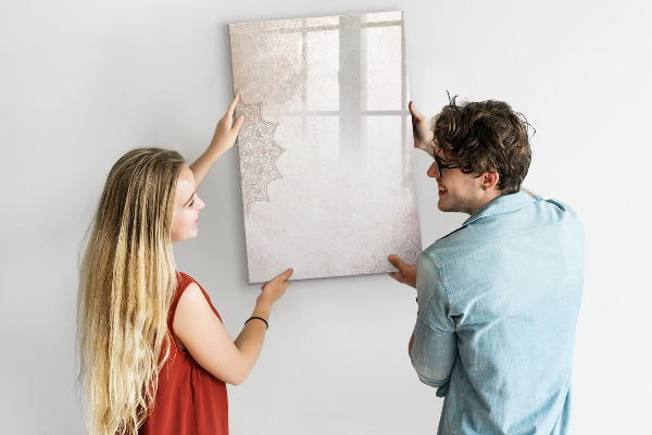 Schreib magnettafel Ein kreativer Raum für Fotos und Notizen