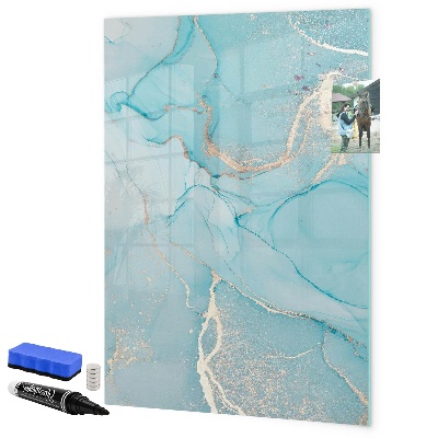 Magnettafel zum schreiben Eine farbenfrohe Tafel für Fotos und Notizen