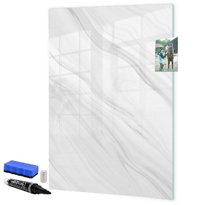 Schreib magnettafel Stilvolle Pinnwand für Fotos und Notizen