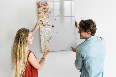 Schreib magnettafel Kreative Pinnwand für Fotos und Notizen