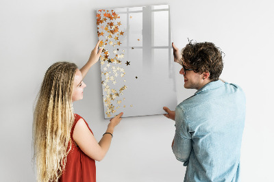 Schreib magnettafel Kreative Pinnwand für Fotos und Notizen