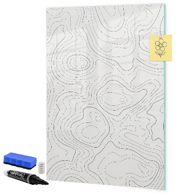 Schreib magnettafel Eine kreative Art, Ihre Fotos zu präsentieren