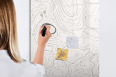Schreib magnettafel Eine kreative Art, Ihre Fotos zu präsentieren
