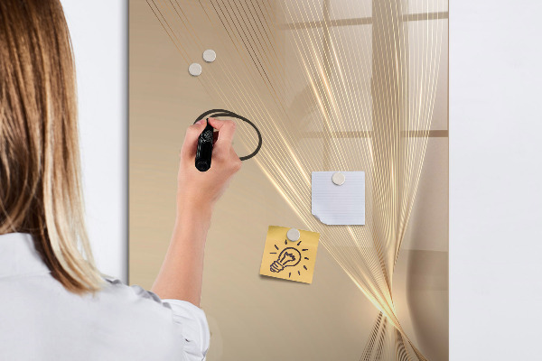Magnettafel zum schreiben Moderne Fotodisplaytafel