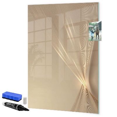 Magnettafel zum schreiben Moderne Fotodisplaytafel