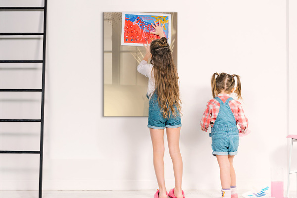 Magnettafel zum schreiben Moderne Fotodisplaytafel
