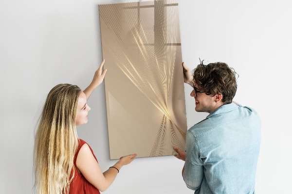 Magnettafel zum schreiben Moderne Fotodisplaytafel
