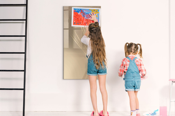 Magnettafel zum schreiben Moderne Fotodisplaytafel