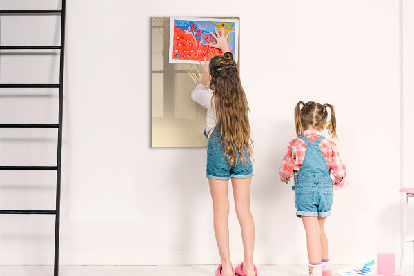 Magnettafel zum schreiben Moderne Fotodisplaytafel