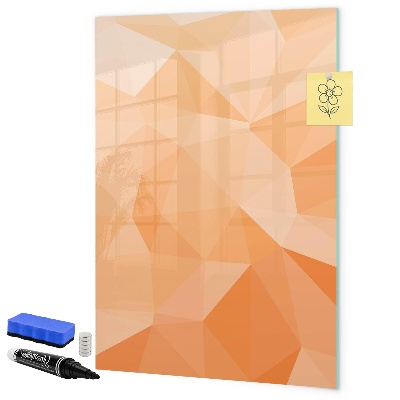 Schreib magnettafel Eine farbenfrohe Tafel für Fotos und Notizen