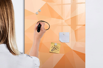 Schreib magnettafel Eine farbenfrohe Tafel für Fotos und Notizen