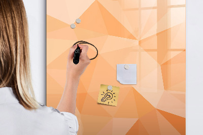 Schreib magnettafel Eine farbenfrohe Tafel für Fotos und Notizen