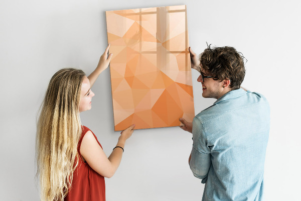 Schreib magnettafel Eine farbenfrohe Tafel für Fotos und Notizen