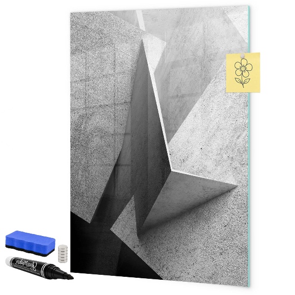 Schreib magnettafel Moderne Fotodisplaytafel