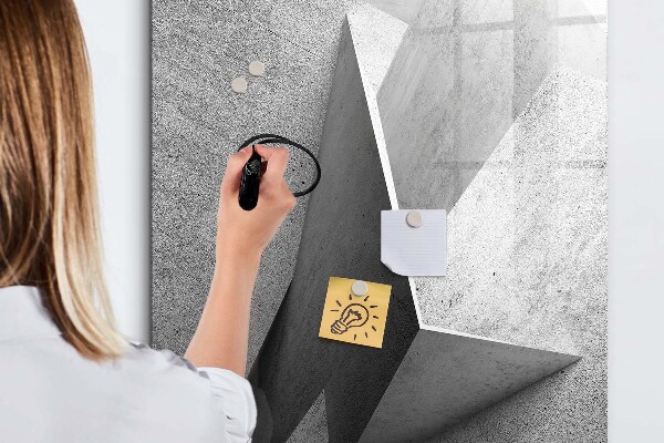 Schreib magnettafel Moderne Fotodisplaytafel