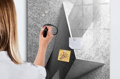Schreib magnettafel Moderne Fotodisplaytafel