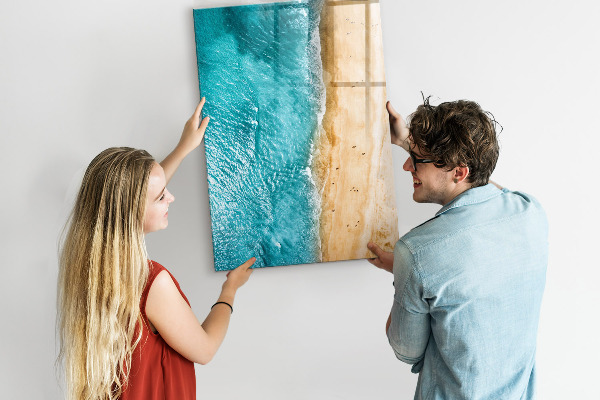Schreib magnettafel Erinnerungen an einen Urlaub am Meer