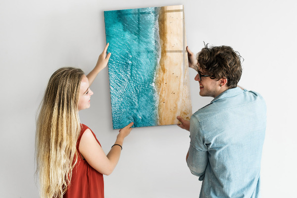 Schreib magnettafel Erinnerungen an einen Urlaub am Meer