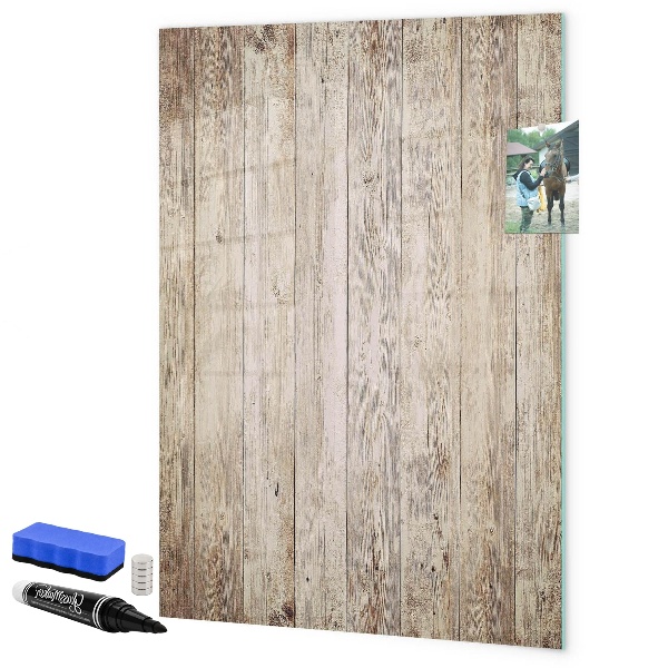 Magnettafel zum schreiben Fotoorganisator an der Wand