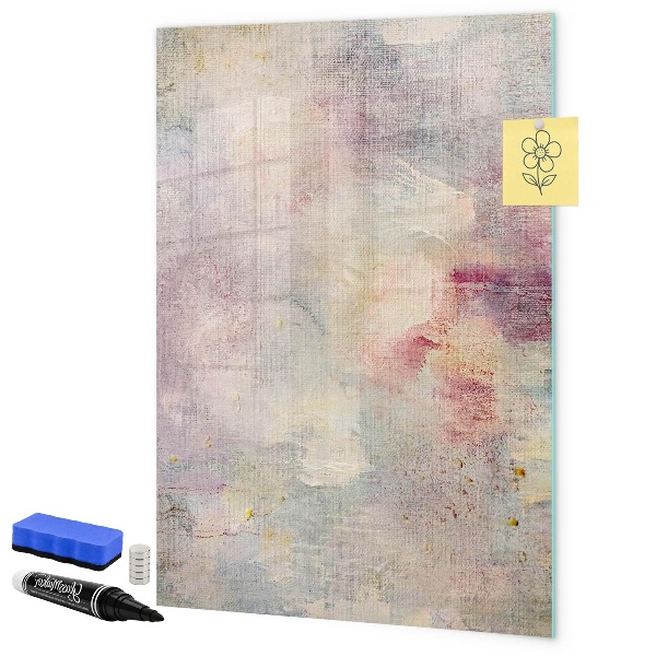 Schreib magnettafel Kreative Pinnwand für Fotos und Notizen